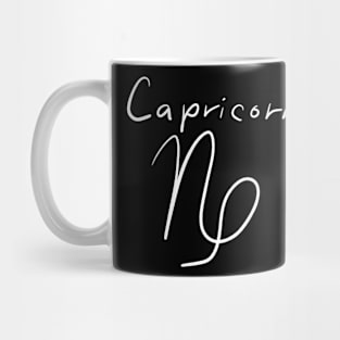 Capricorn zodiac sign Mug